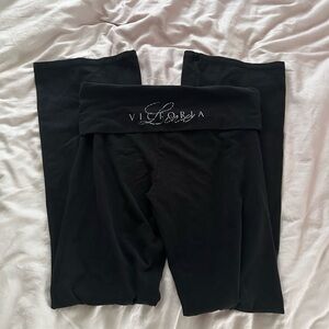 vintage victoria’s secret fold over leggings